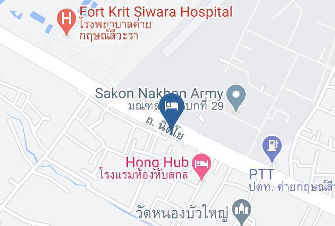 Amphoe Mueang Sakon Nakhon - Ban Goob Sook Maps