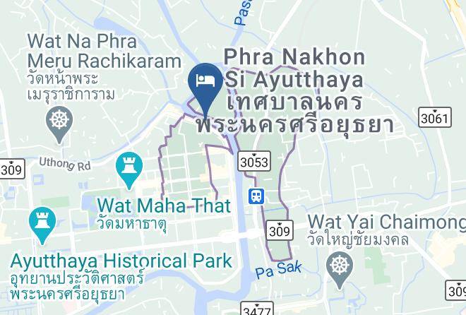 Amphoe Phra Nakhon Si Ayutthaya - Ban Heng Maps