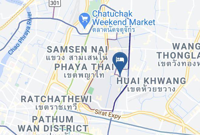 Din Daeng District - Ban Kaew Mansion Maps