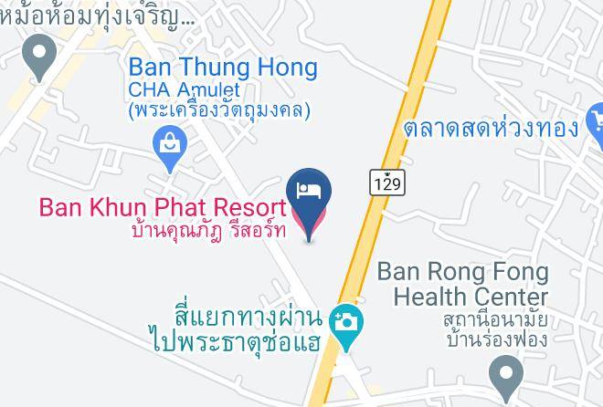 Amphoe Mueang Phrae - Ban Khun Phat Resort Maps
