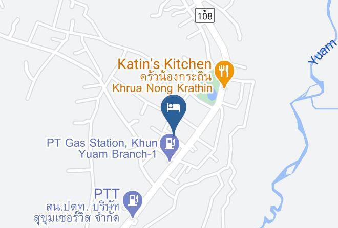 Amphoe Khun Yuam - Ban Klang Doi Resort 2 Maps