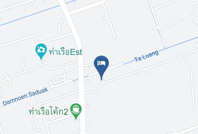 Amphoe Damnoen Saduak - Ban Klong Resort Damnoen Saduak Maps