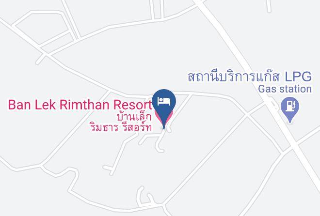 Amphoe Thong Pha Phum - Ban Lek Rimthan Resort Maps
