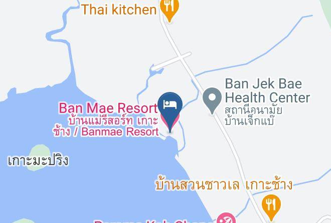 Ban Mae Resort Map