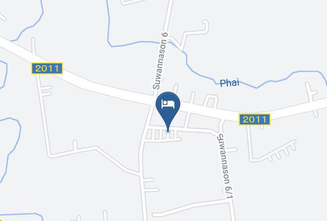 Amphoe Mueang Nakhon Nayok - Ban Pack Nahkornnayok 104 Maps
