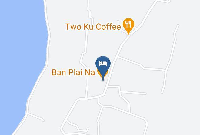 Amphoe Ko Yao - Ban Plai Na Restaurant Maps