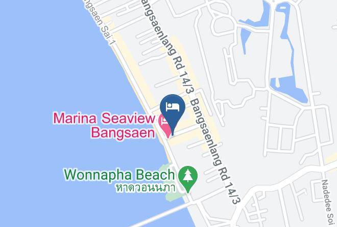 Mueang Chonburi District - Ban Rim Lay Maps