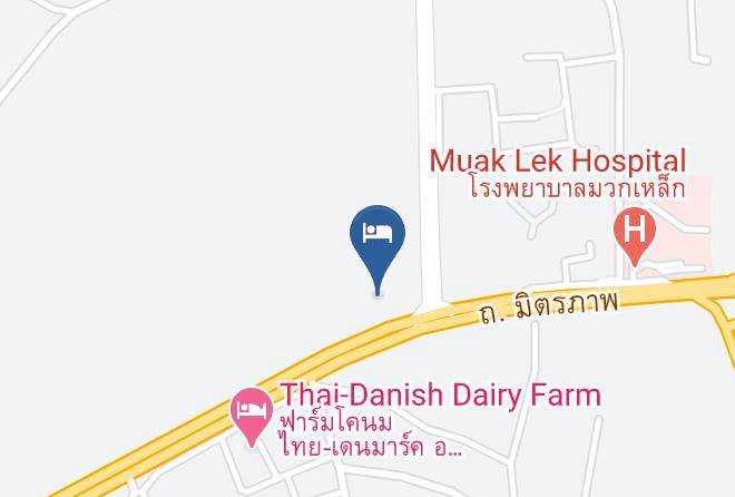 Amphoe Muak Lek - Ban Ruen Thai Resort Maps