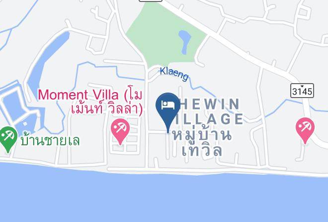Amphoe Klaeng - Ban Sai Thong Hotel Maps