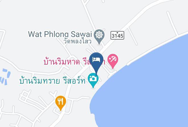 Amphoe Klaeng - Ban Sang Beach Maps
