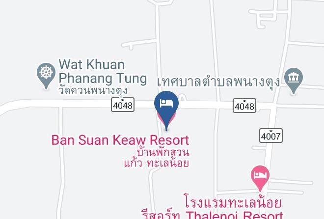 Amphoe Khuan Khanun - Ban Suan Kaew Resort Maps