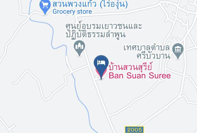 Amphoe Mueang Lamphun - Ban Suan Suree Maps