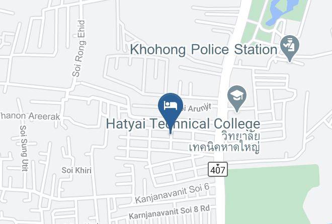 Amphoe Hat Yai - Ban Tantawan Maps