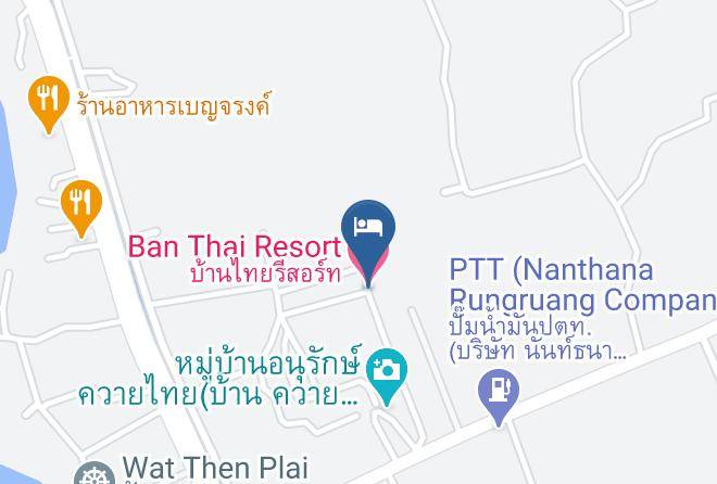 Amphoe Si Prachan - Ban Thai Resort Maps