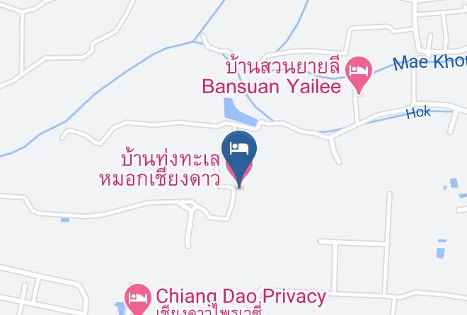 Amphoe Chiang Dao - Ban Thung Talay Mok Chiang Dao Maps