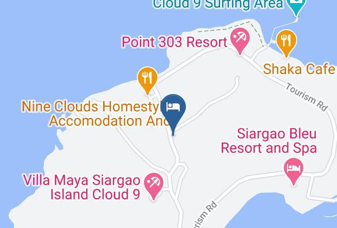 Surigao Del Norte - Banakod Homestay Maps
