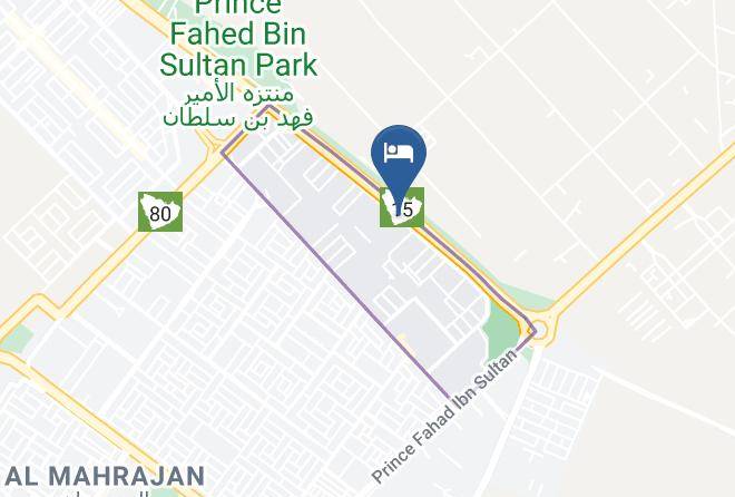 Tabuk - Banan Hotel Maps