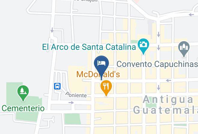 Antigua Guatemala - Banana Azul Maps
