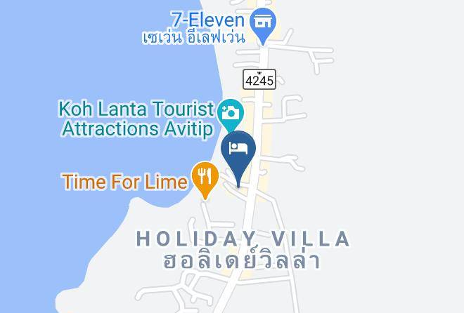 Banana Beach Resort Map