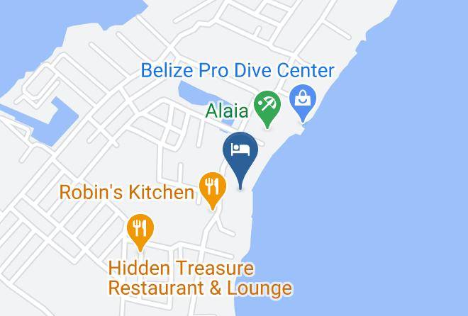 Belize - Banana Beach Resort Maps