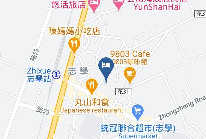 Banana Garden Mapa - Taiwan - Hualiennty