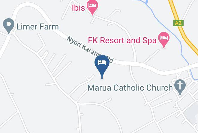 Nyeri - Banana Leaf Hotel Ltd Maps