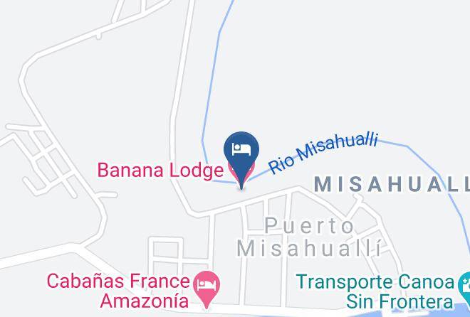 Tena - Banana Lodge Maps