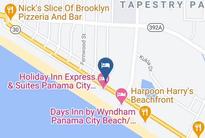 Bay - Banana Peel Resort Maps