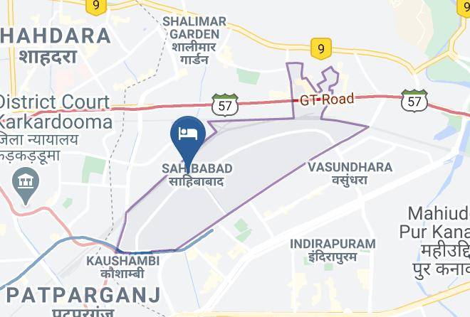 Ghaziabad - Banana Tree Hotel In Ghaziabad Maps