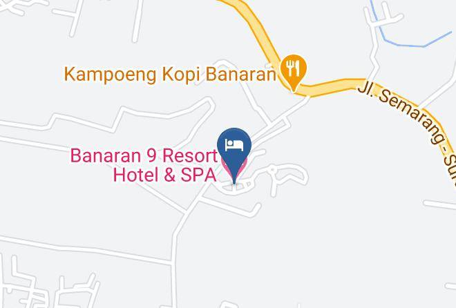 Semarang Regency - Banaran 9 Resort Hotel & Spa Maps