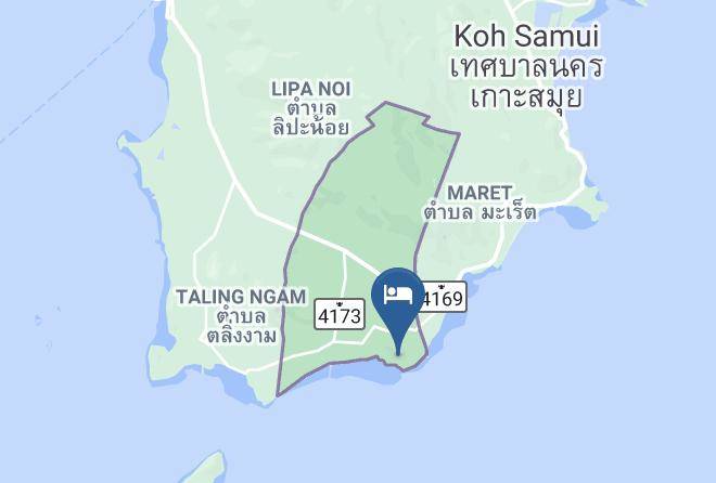 Amphoe Ko Samui - Banburee Resort & Spa Maps