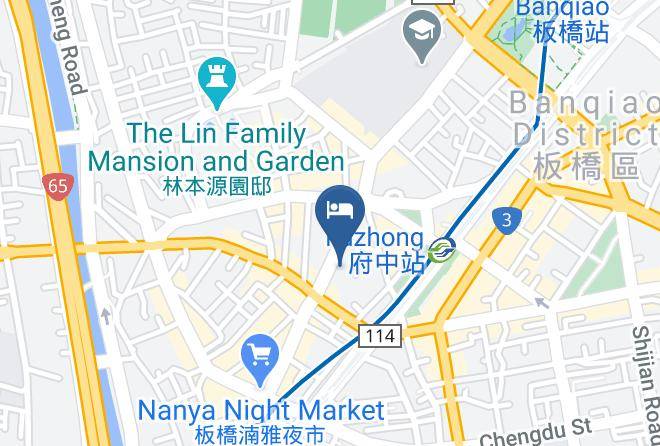 Banqiao District - Banciaoking Hotel Maps