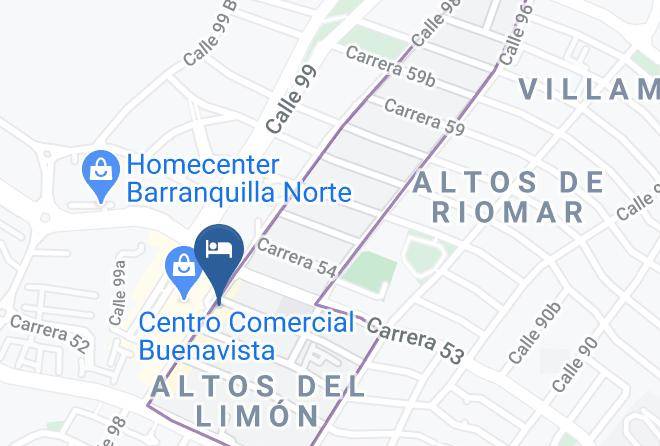 Barranquilla - Bancolombia Dann Carlton Maps