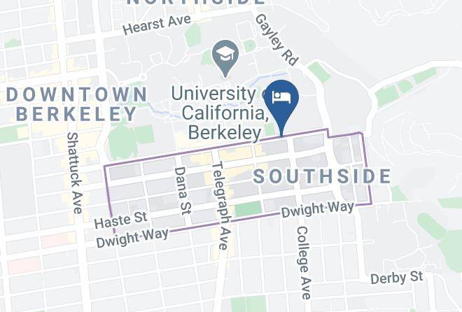 Alameda - Bancroft Hotel Maps