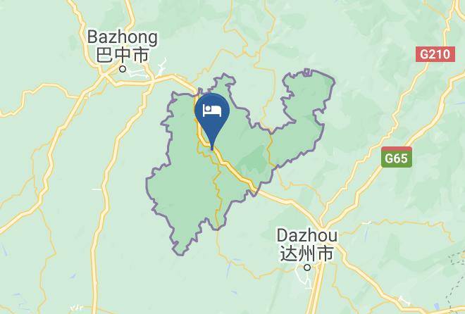 Bazhong - Bandao Hotel Maps