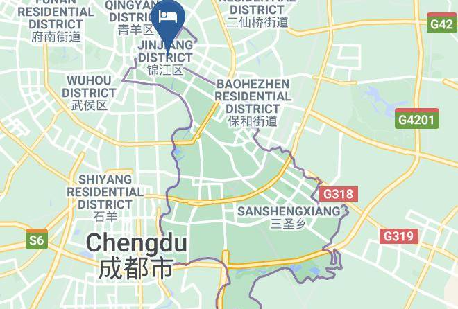 Chengdu - Bandao Hotel Maps