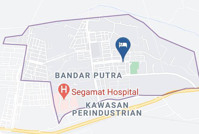 Segamat District - Bandar Putra Maps