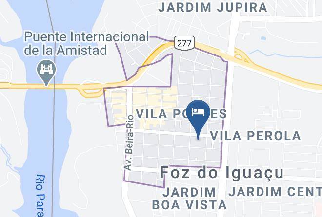 Foz Do Iguacu - Bandeira Iguassu Hotel Maps