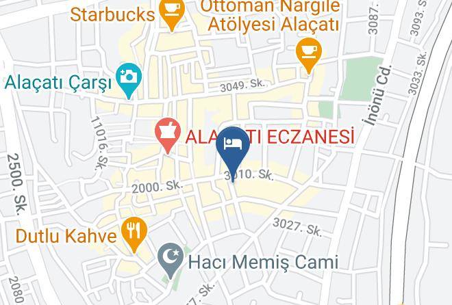 Cesme - Bandha Alacati Maps