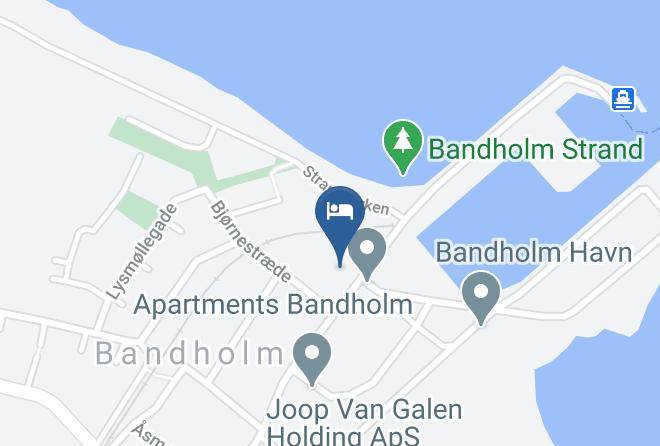 Bandholm Hotel Map