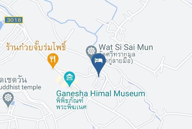 Amphoe Doi Lo - Bandin Resort Maps