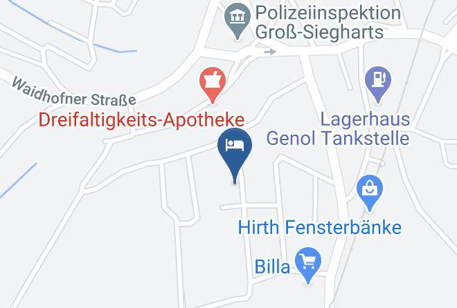 Waidhofen An Der Thaya - Bandlkramer Zimmervermietung Maps