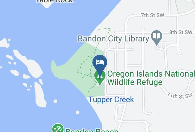 Coos - Bandon Beach Motel Maps