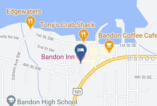 Coos - Bandon Inn Maps