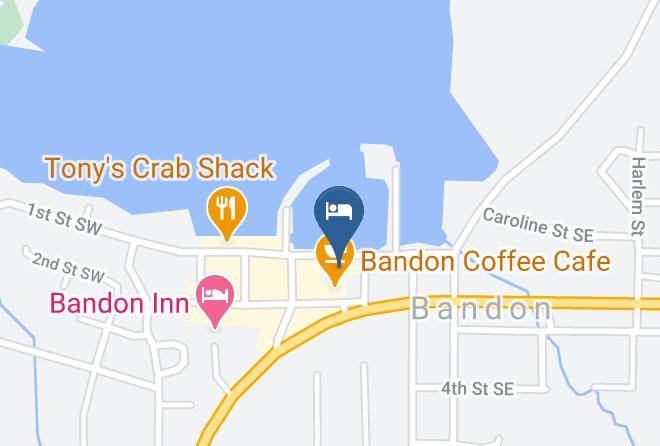 Coos - Bandon Marina Inn Maps