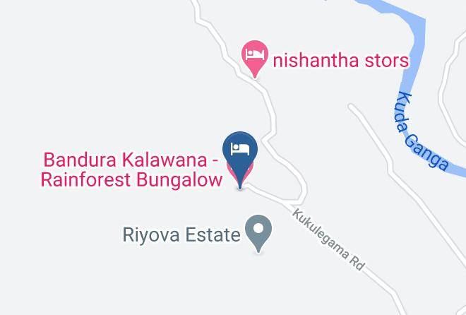 Ratnapura - Bandura Kalawana Rainforest Bungalow Maps