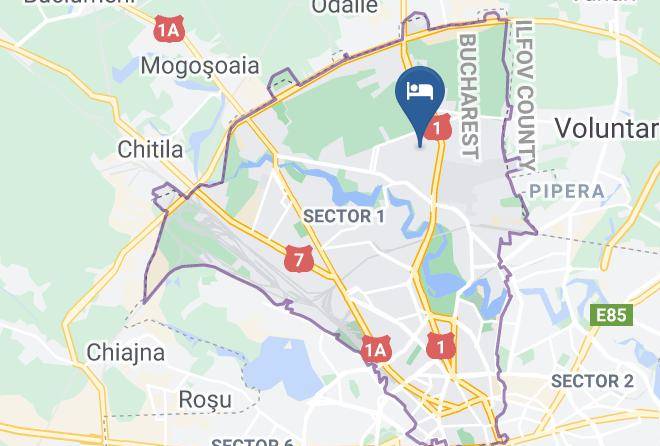 Bucharest - Hotel Baneasa Parc Maps
