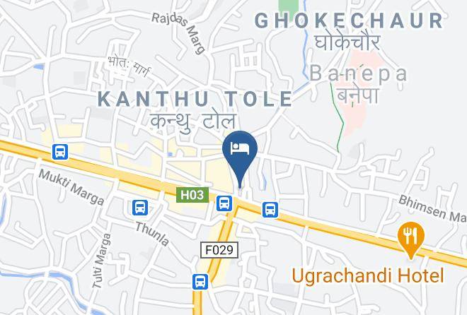 Kathmandu - Banepa Stay Maps