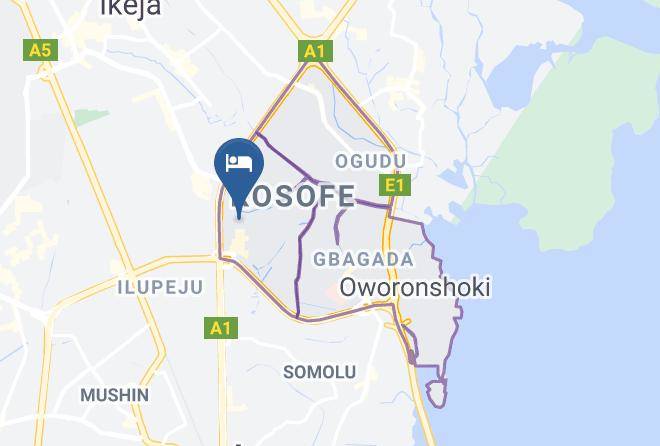 Shomolu - Banex Hotel & Suites Maps