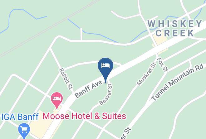 Division 15 - Banff Avenue Bed And Breakfast Maps